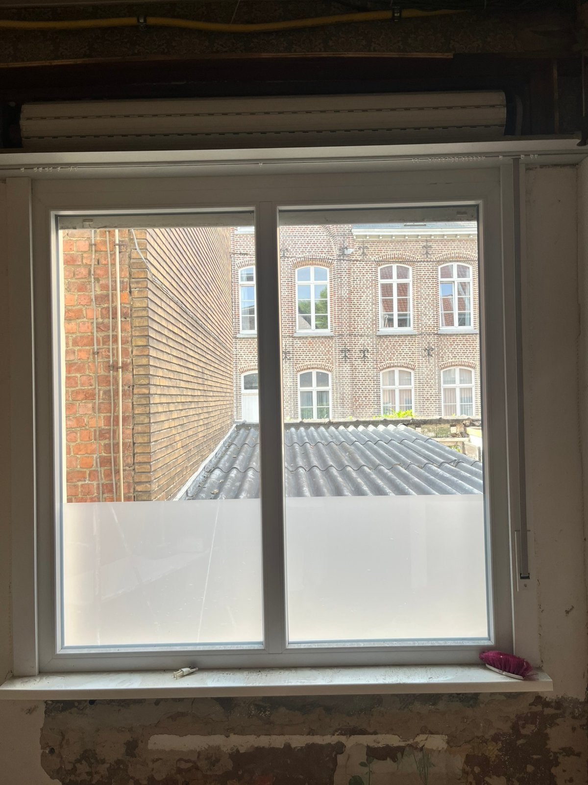 Fenêtre fixe en PVC, Bricolage & Construction, Vitres, Châssis & Fenêtres, Enlèvement, Comme neuf