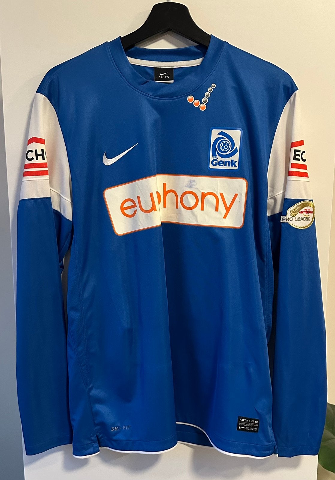Match worn KRC genk 2011/2012- Christian Benteke, Vêtements | Hommes, Enlèvement ou Envoi, Comme neuf