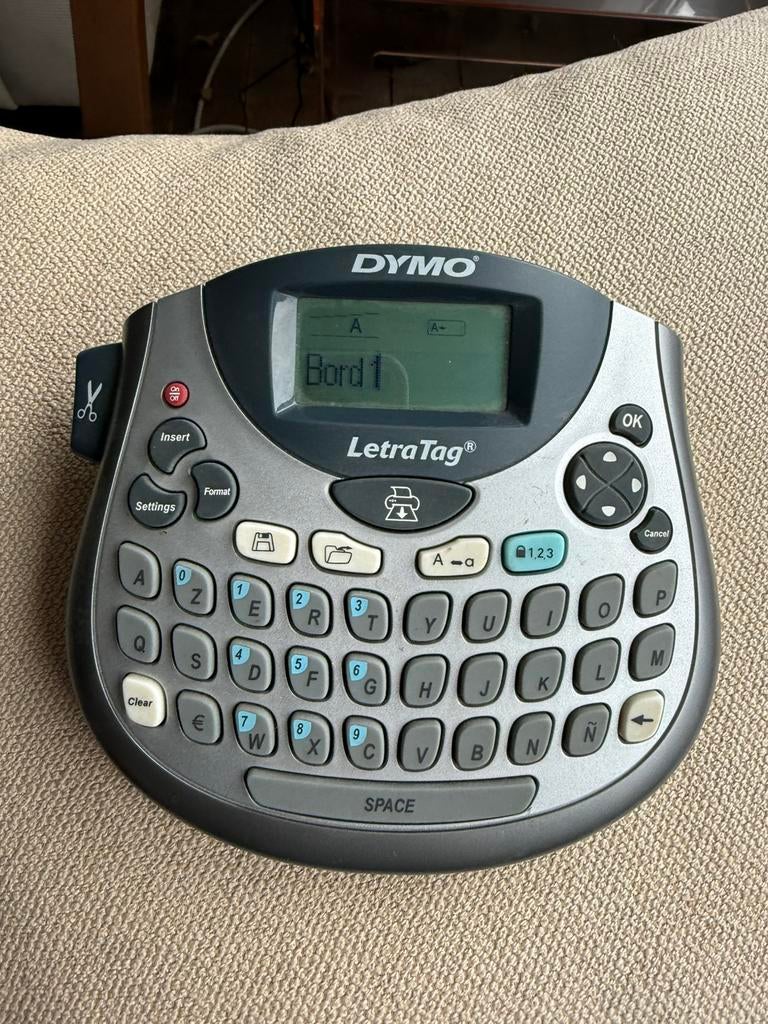 Dymo Letratag AZERTY, Ophalen, Gebruikt, Azerty