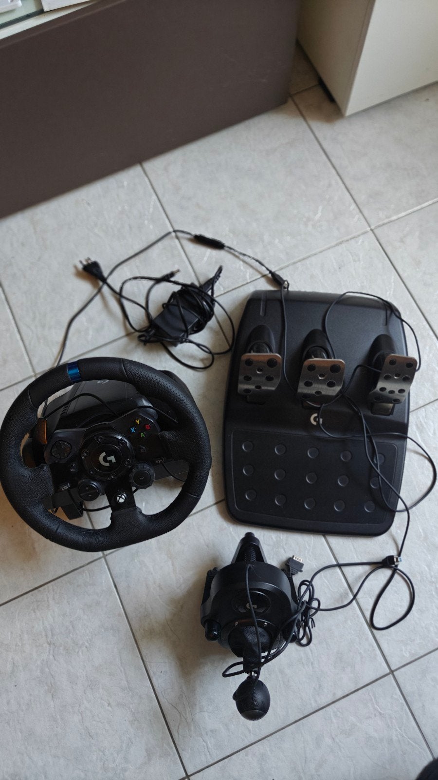 Logitech g29, Ophalen