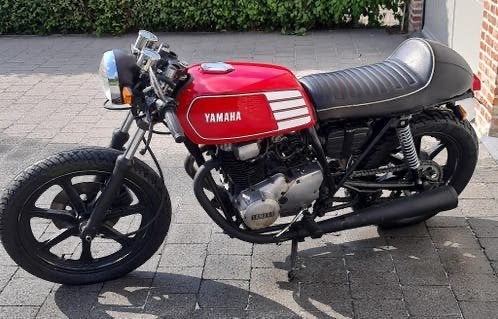 Yamaha XS400 Heritage 1982 café racer, Motoren, 400 cc, 2 cilinders, Motorrijbewijs A, Gebruikt