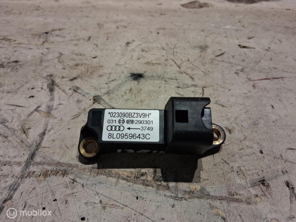 Airbag sensor Audi A3 8L 1.8 5V ('96-'03) 8L0959643C, Audi, Enlèvement ou Envoi, Audi, Utilisé