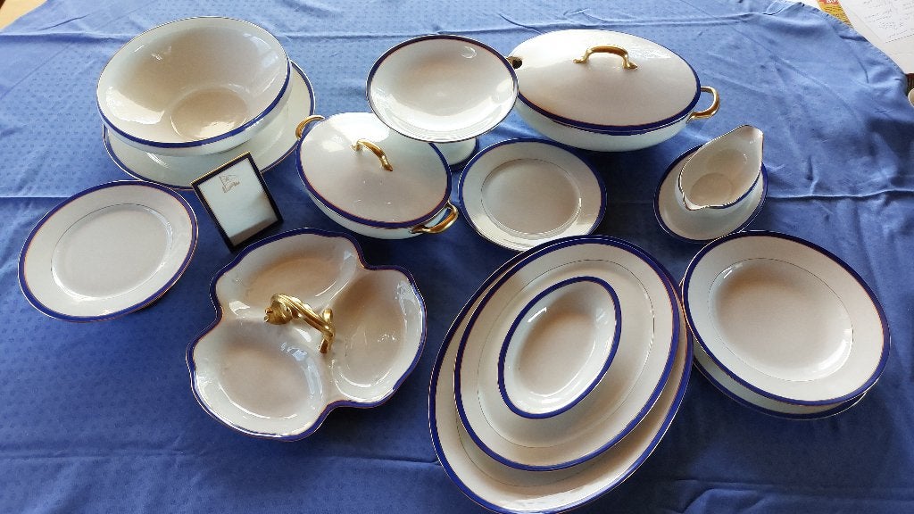 Vaisselle Limoges 89 pièces, Enlèvement, Comme neuf