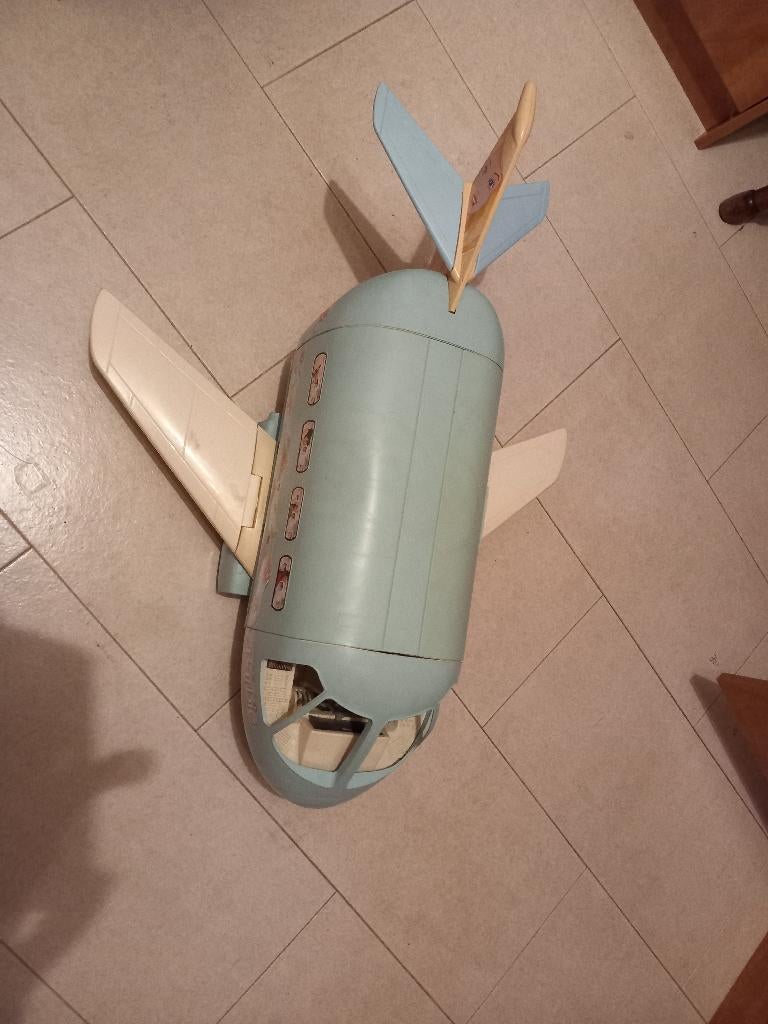 Barbie vliegtuig, Ophalen, Gebruikt, Barbie