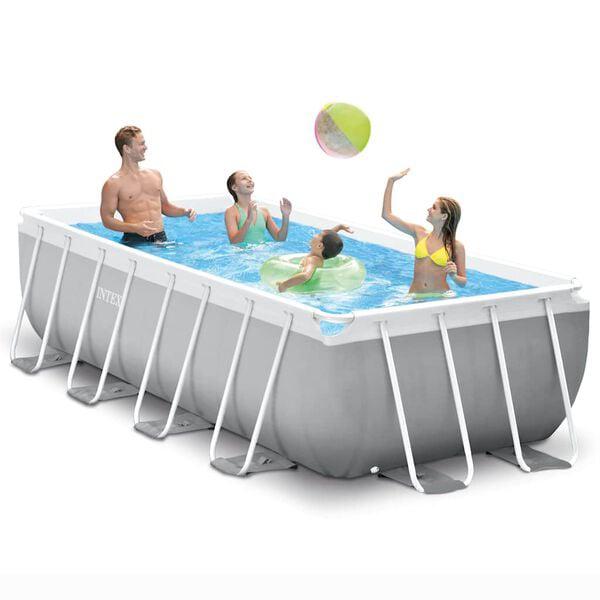 Piscine Intex 400x200x100cm avec pompe à sable - comme neuve, Jardin & Terrasse, Piscines, Comme neuf, Enlèvement