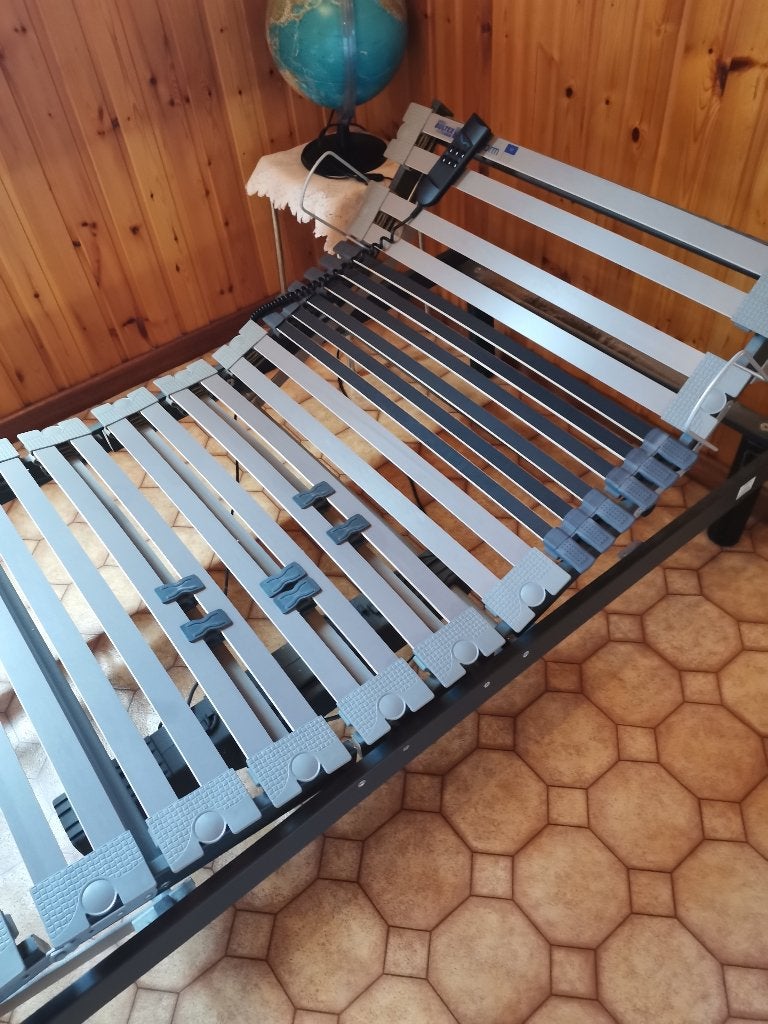 Sommier électrique, Maison & Meubles, 90 cm, Une personne, Enlèvement, Utilisé