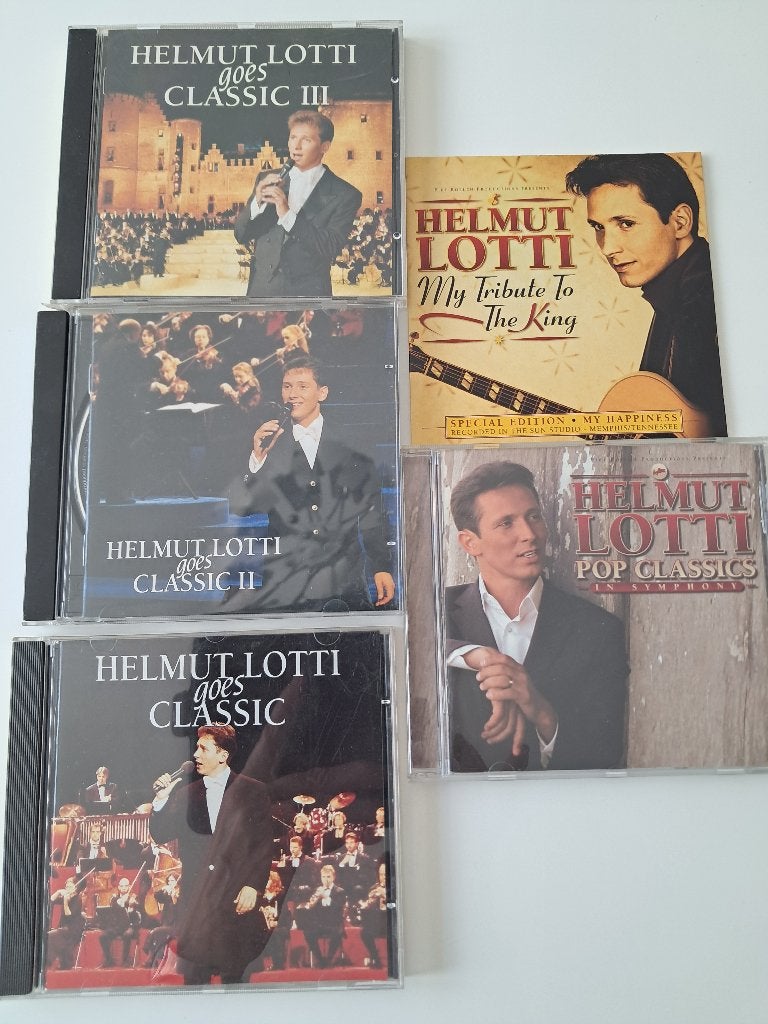 5 CD’s Helmut LOTTI, CD & DVD, Enlèvement, Utilisé, Symphonie