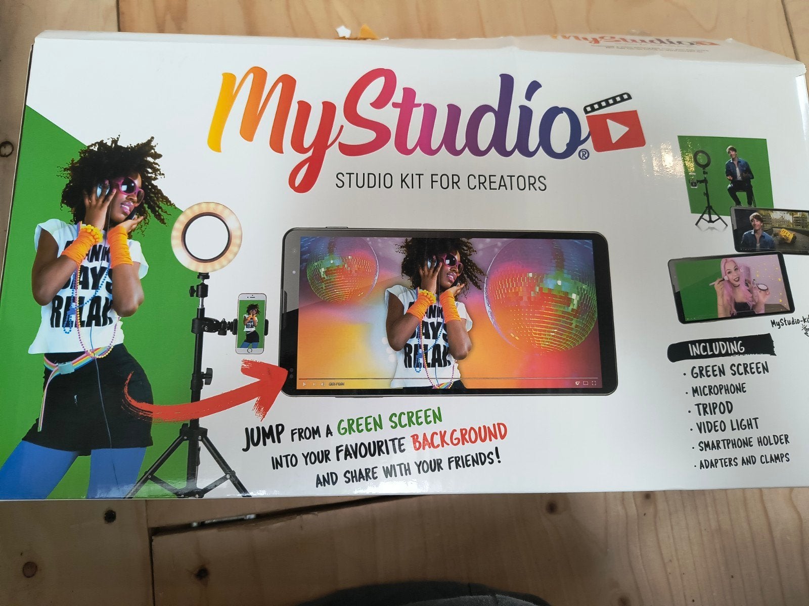 Mon kit de studio, Envoi, Comme neuf, Studio photo complet
