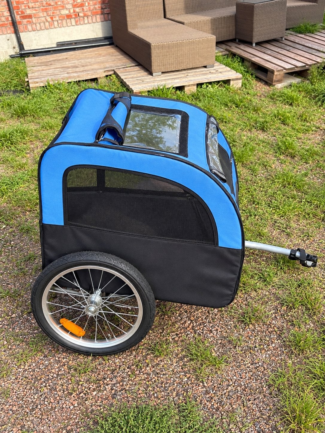 Fietskar honden, Fietsen en Brommers, Ophalen, Gebruikt, Hondenkar, 20 tot 40 kg
