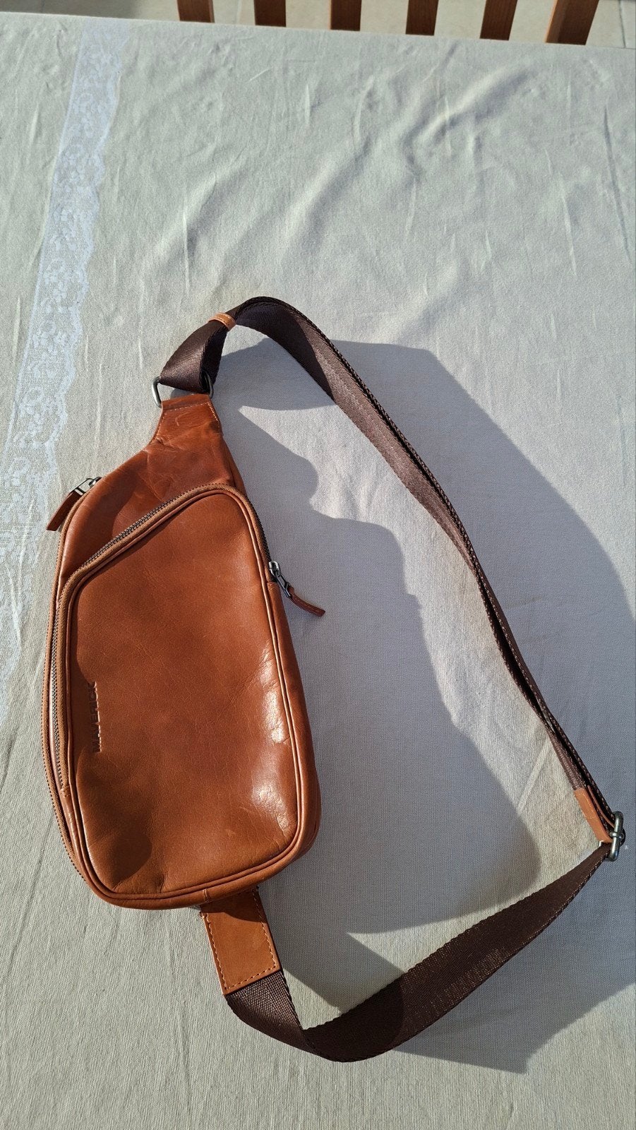 Sac à bandoulière Maverick, Autres marques, Cuir, Enlèvement ou Envoi, Comme neuf
