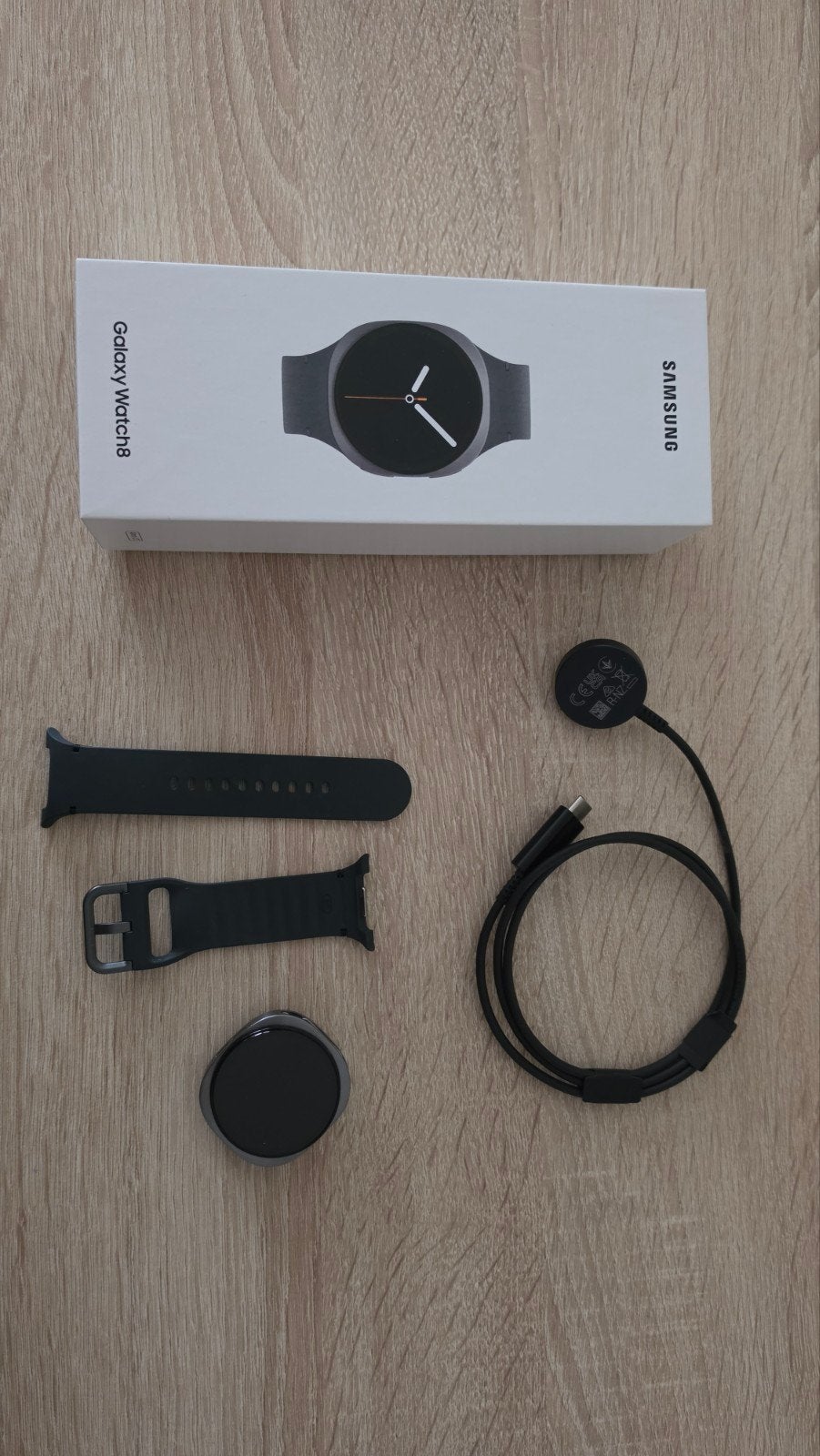 galaxy watch 8, Enlèvement, Neuf, Noir, Samsung galaxy watch 8