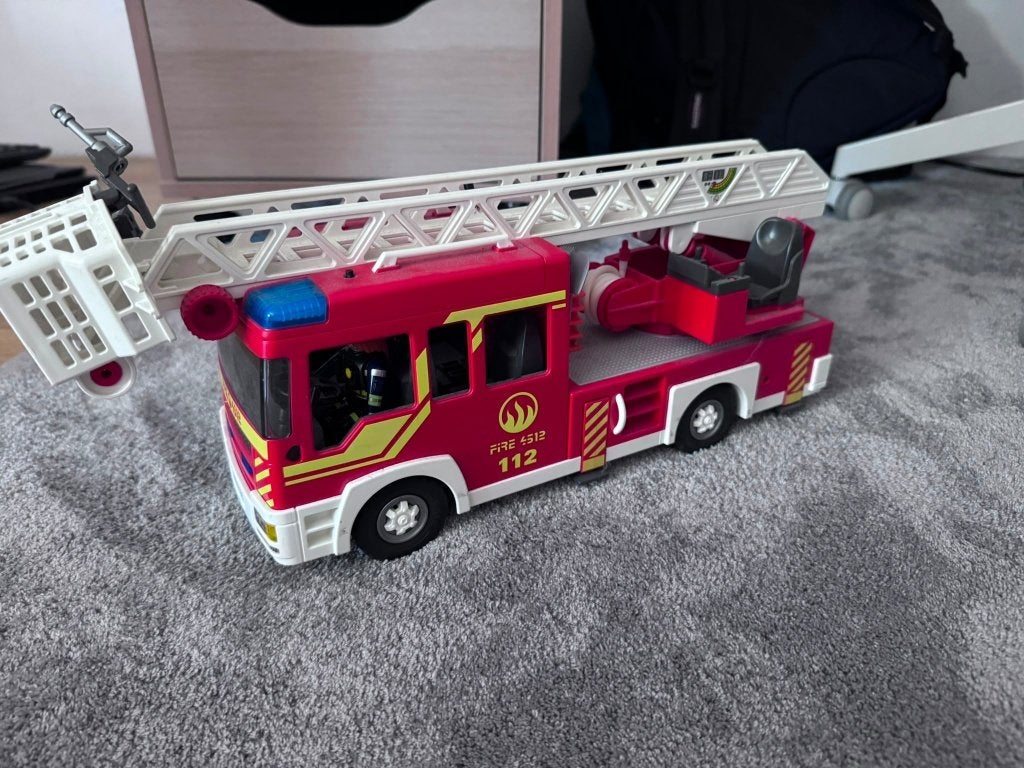 playmobile (brandweerwagen), Ophalen, Gebruikt, Losse onderdelen, Voertuig