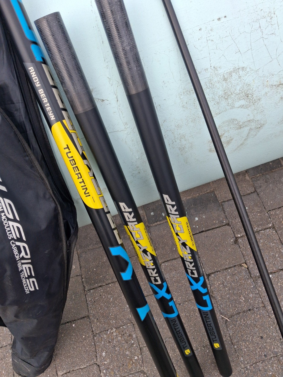 vaste hengel tubertini crazy carp geen coerierdiensten, Enlèvement, Ligne fixe