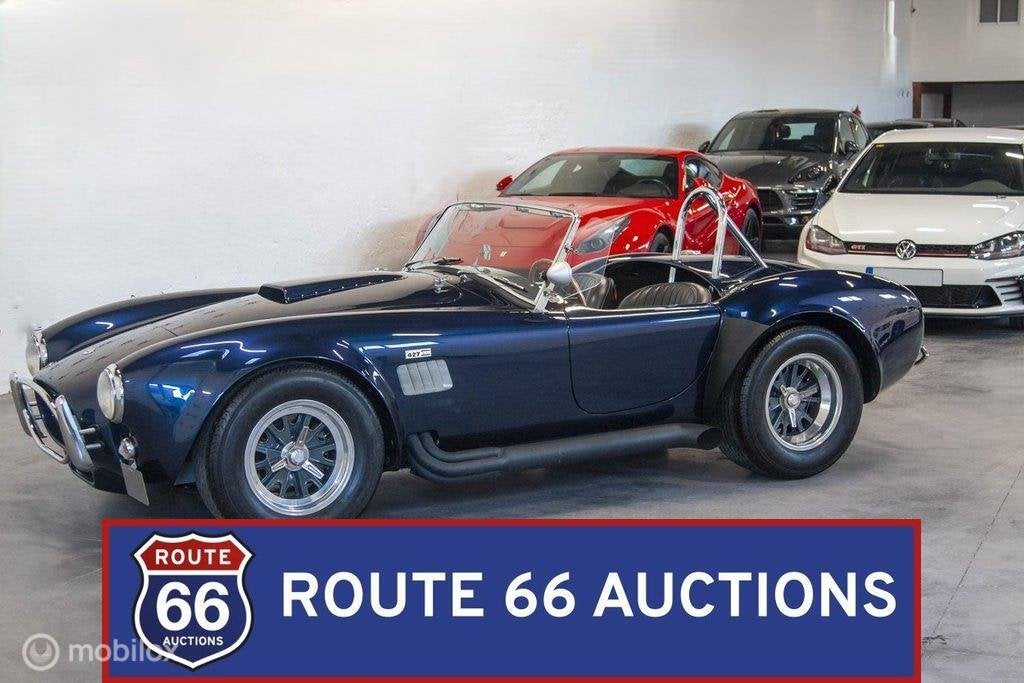 Shelby Cobra 427S/C CSX4000 | 1965 | Route 66 Auctions, Auto's, Overige merken, Zwart, Bedrijf, Handgeschakeld