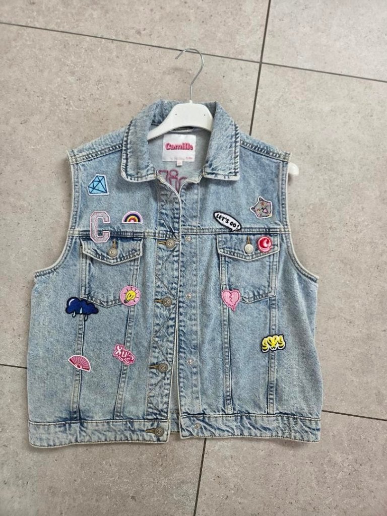 Gilet en jean Camille, Neuf, Enlèvement ou Envoi, Autres types, JBC