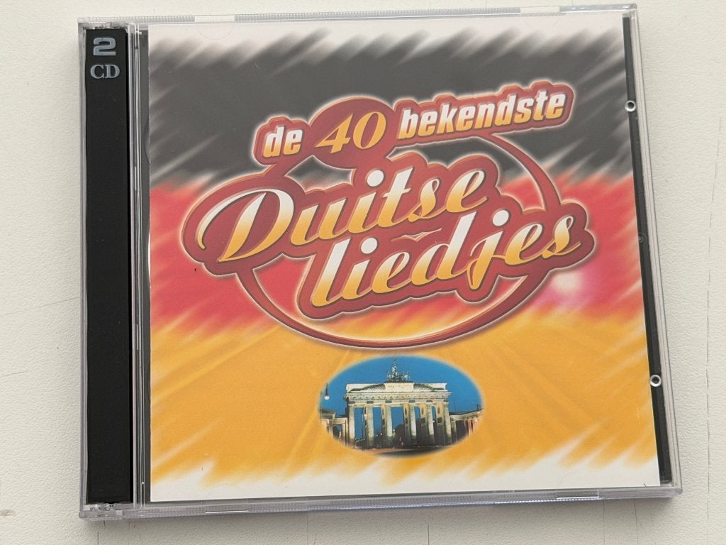 Various – De 40 Bekendste Duitse Liedjes, CD & DVD, CD | Compilations, Enlèvement ou Envoi, Utilisé, Autres genres, Compilation