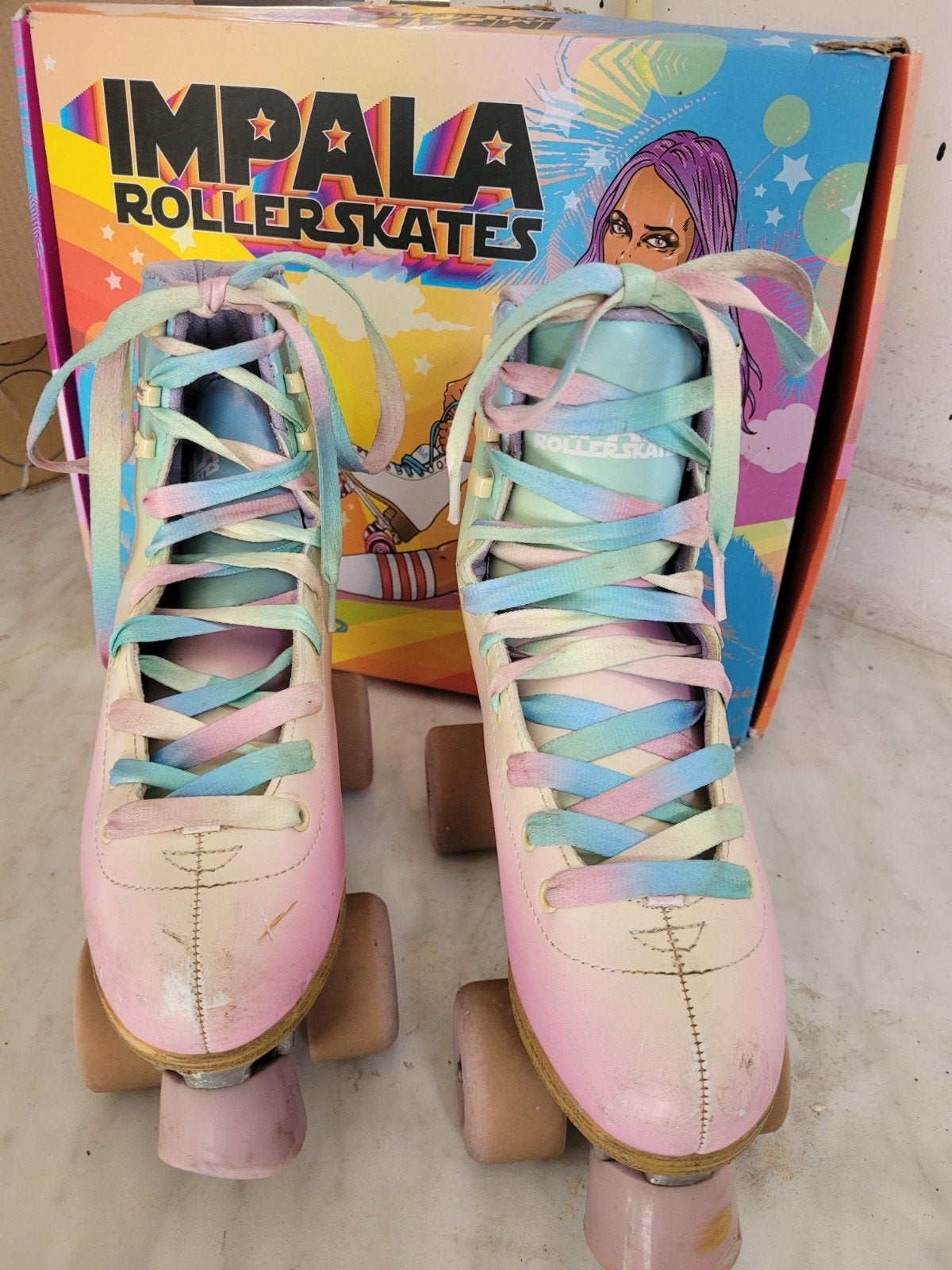 Impala rolschaatsen, Ophalen