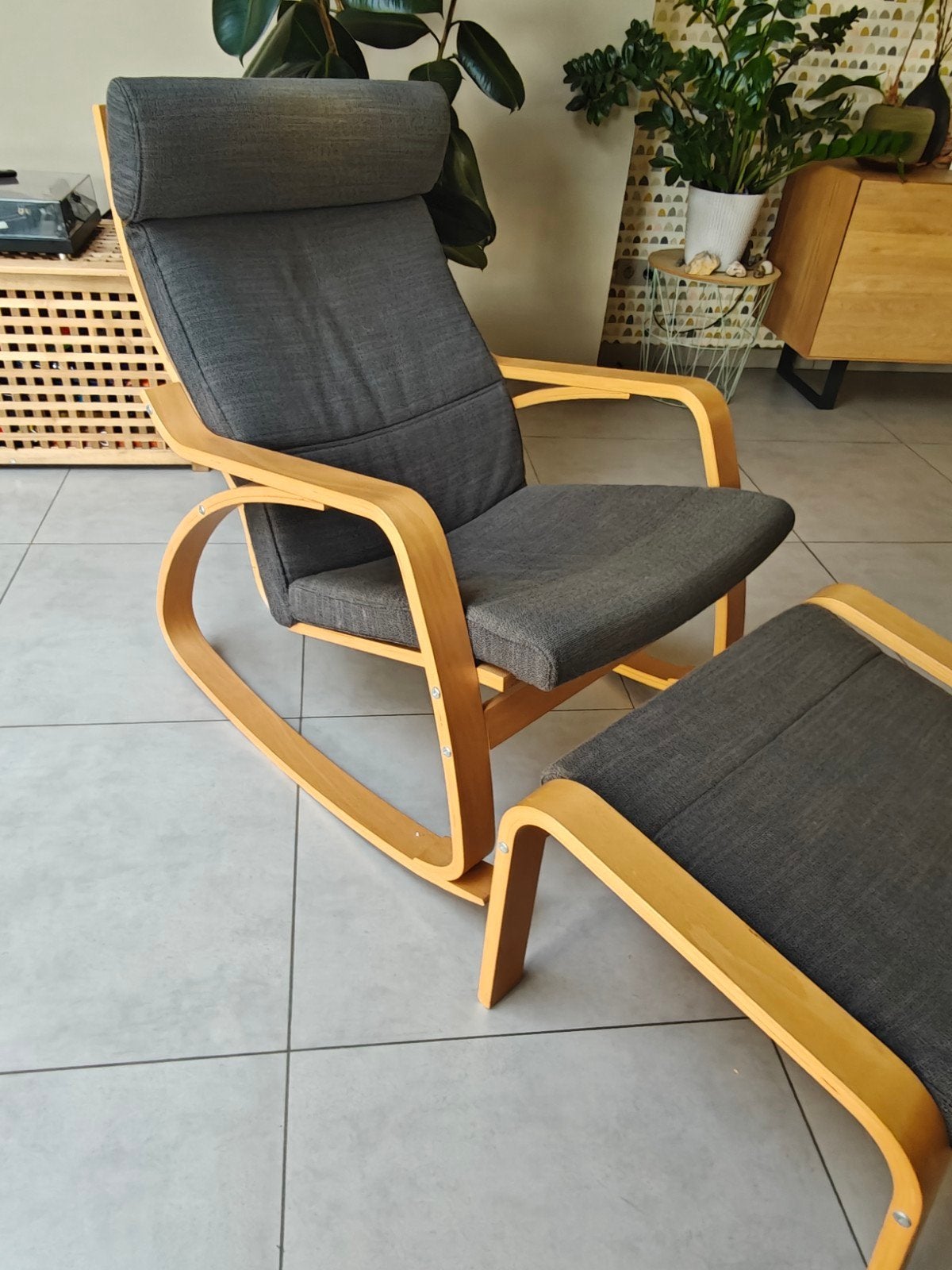 Fauteuil à bascule Ikea Poäng, Maison & Meubles, Enlèvement