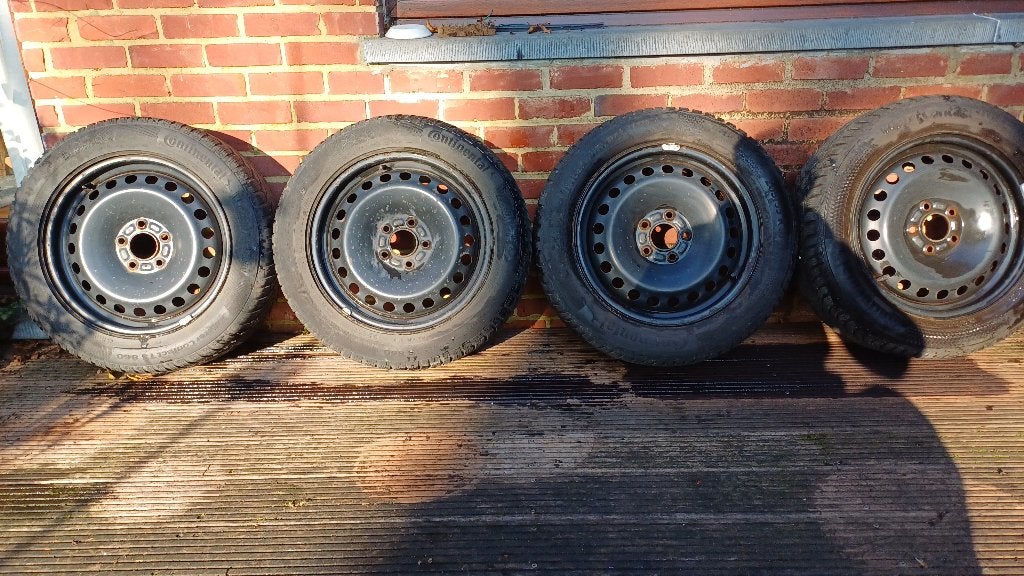 Winter band Continental, Auto-onderdelen, Ophalen, Gebruikt, 16 inch, Banden en Velgen