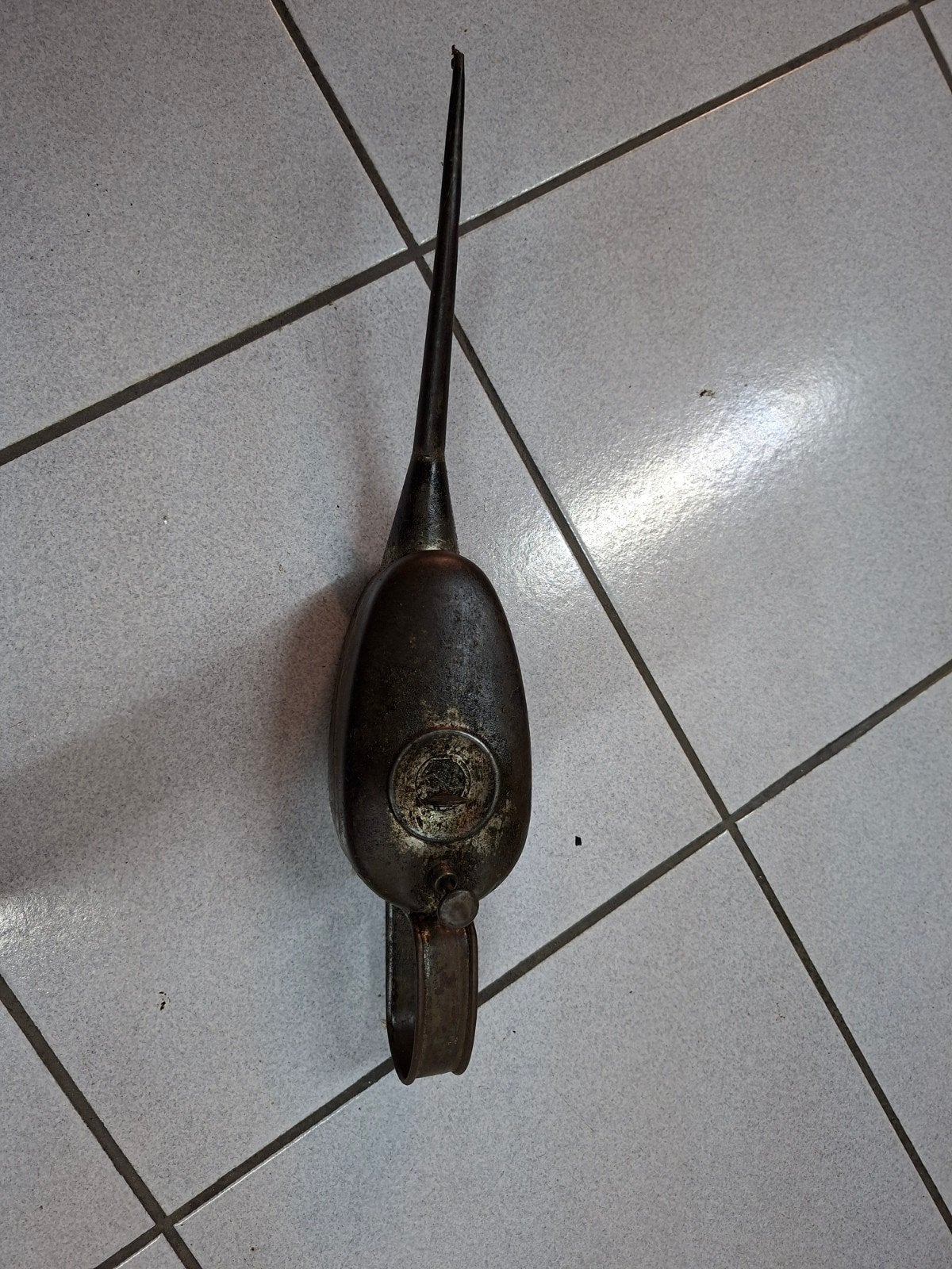 olie pomp vintage, Ophalen
