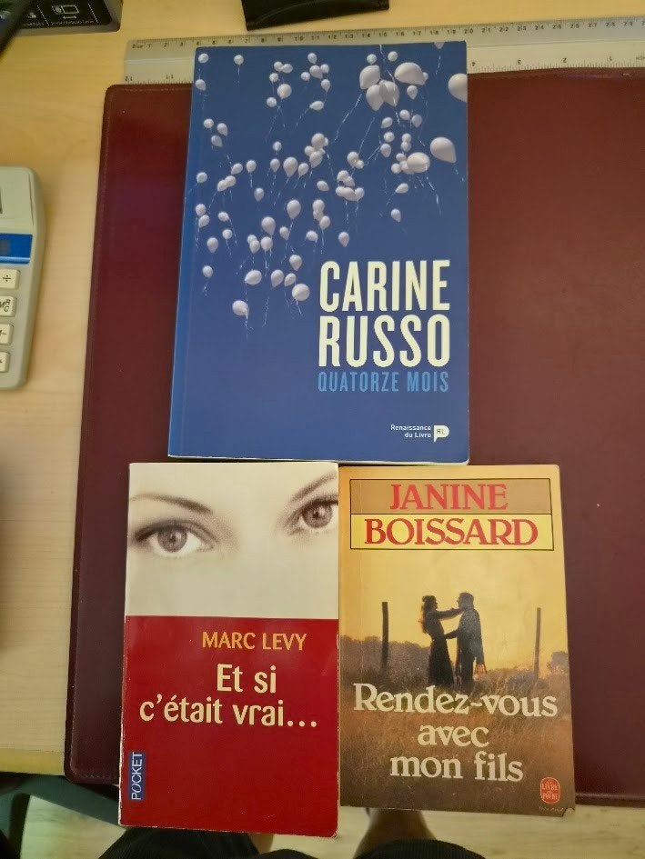 set van 3 boeken, Ophalen, Gelezen