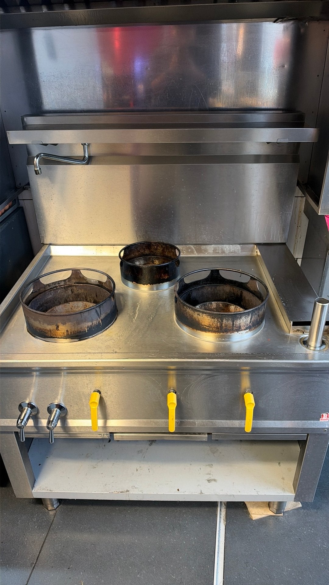 Brûleur Wok, Articles professionnels, Enlèvement, Utilisé, Cuisinière, Friteuse et Grils