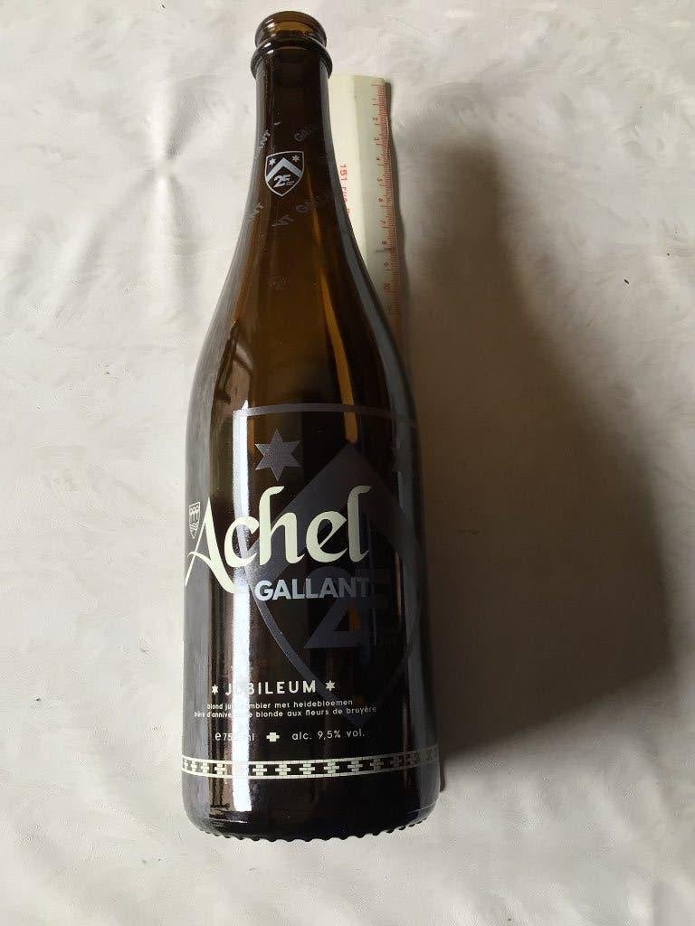 Lege Achel bierfles collector item 25 j jubileum, Verzamelen, Biermerken, Ophalen of Verzenden
