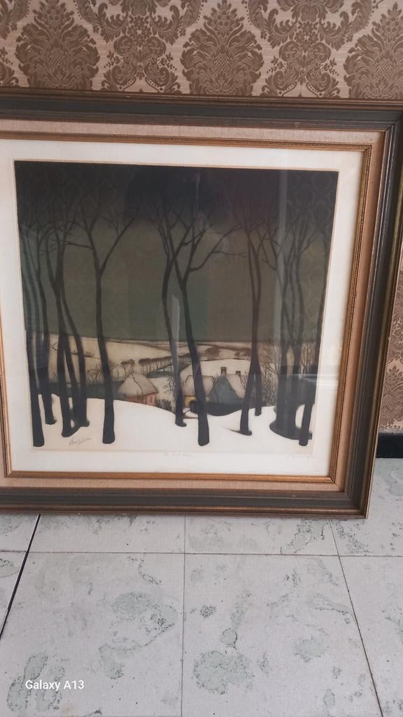 Les grands  arbres., Enlèvement