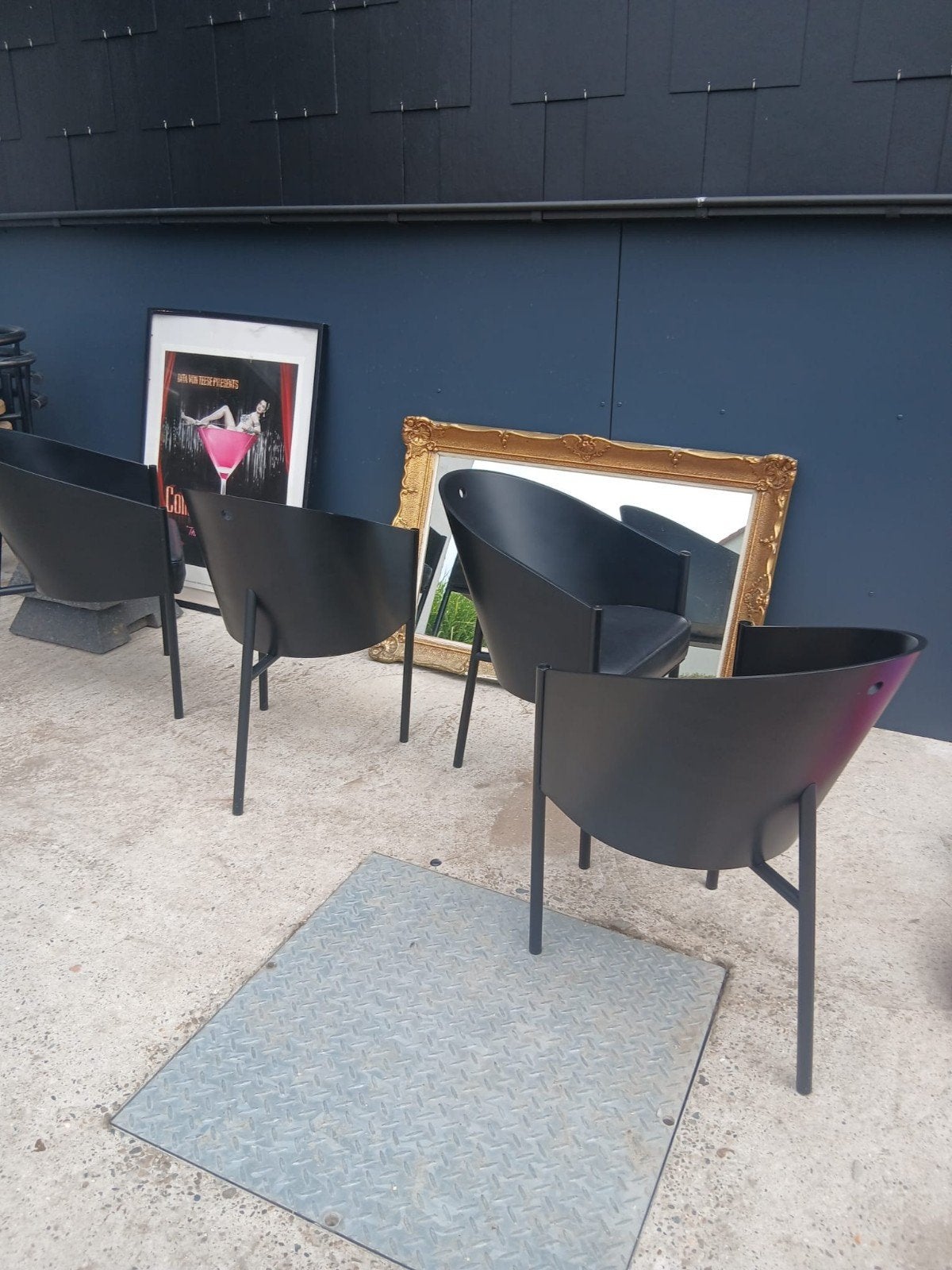 4 chaises vintage, Enlèvement