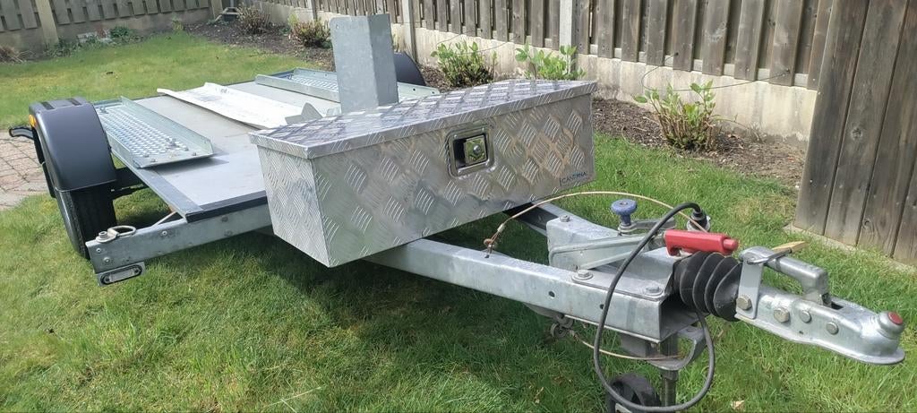 Motor aanhanger geremd 750 kg, Ophalen