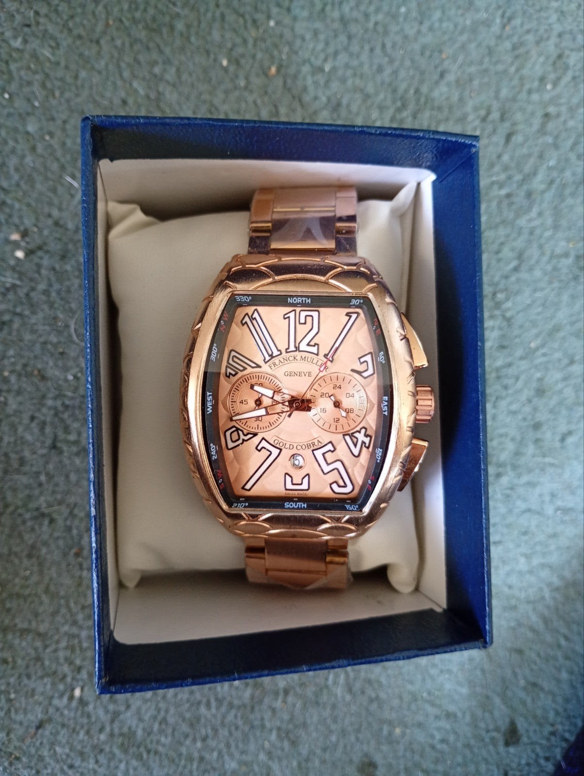 5 heren Horloge,s nieuw in doosje eentje automaat, Overige merken, Staal, Staal, Polshorloge