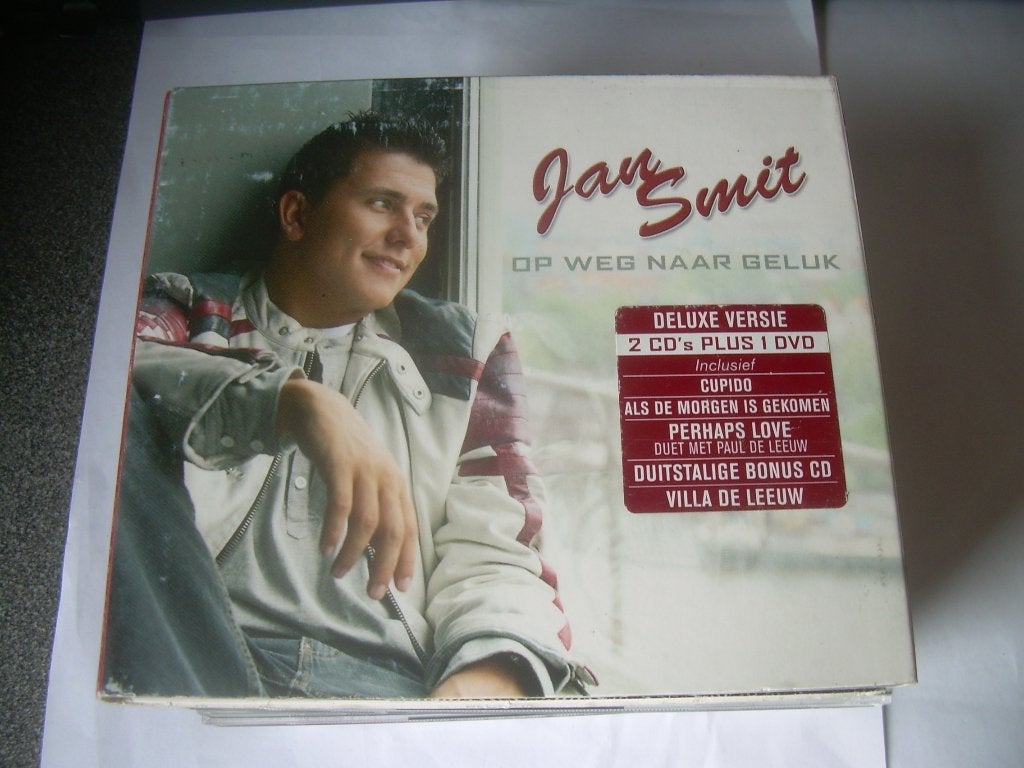 2 CD S + 1 DVD - JAN SMIT - SUR LE CHEMIN DU BONHEUR, CD & DVD, CD | Néerlandophone, Enlèvement ou Envoi, Comme neuf, Chanson réaliste ou Smartlap