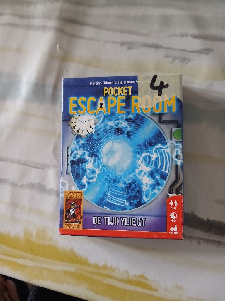Spel esape room, Een of twee spelers, Ophalen of Verzenden, Gebruikt, 999 games