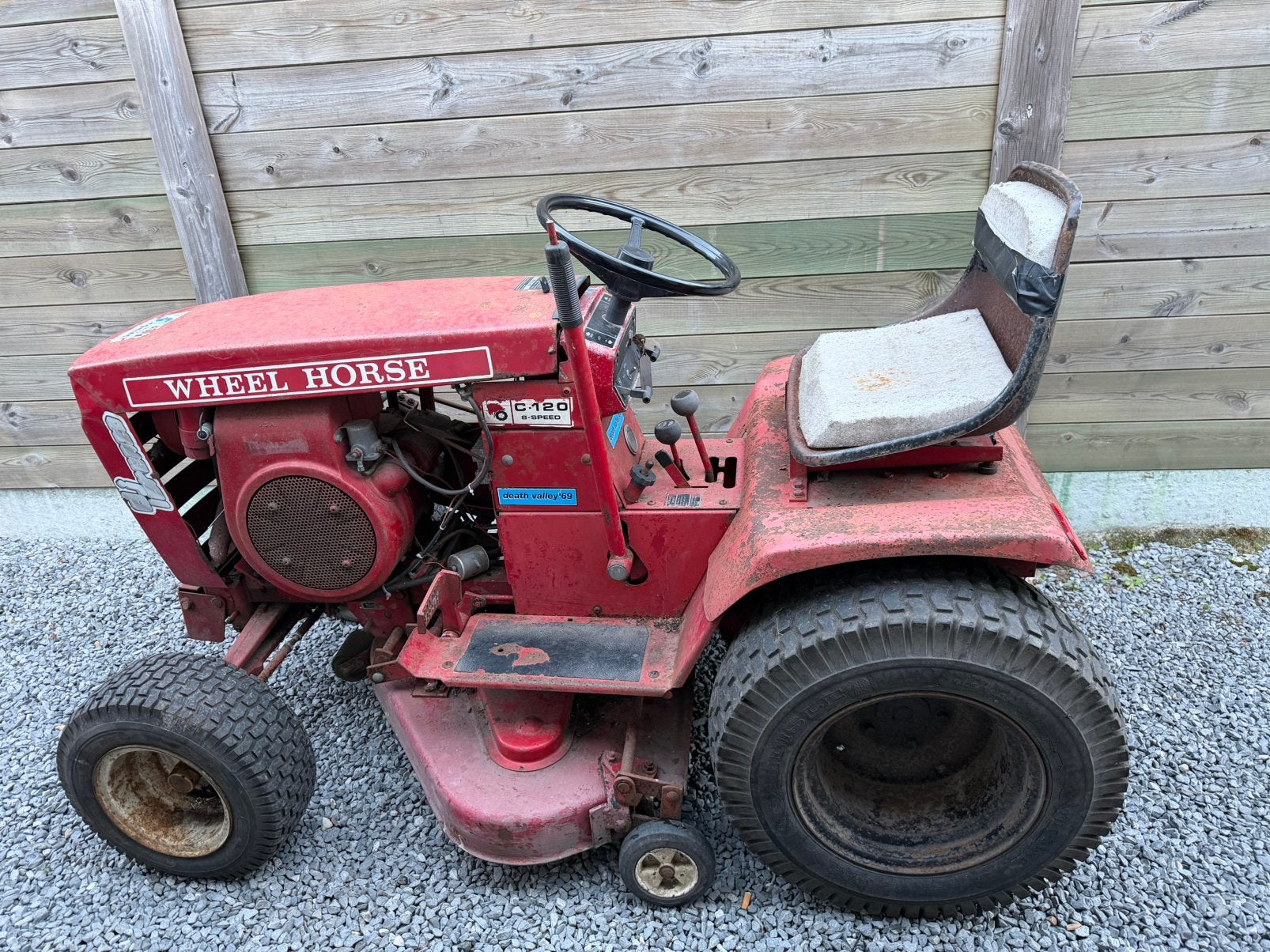 zitmaaier wheel horse c120 8 speed, Tuin en Terras, Ophalen, Gebruikt