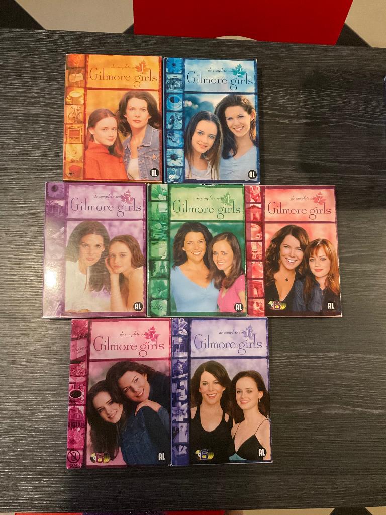 DVD’s Gilmore Girls compleet seizoen 1-7, Cd's en Dvd's, Ophalen of Verzenden, Gebruikt