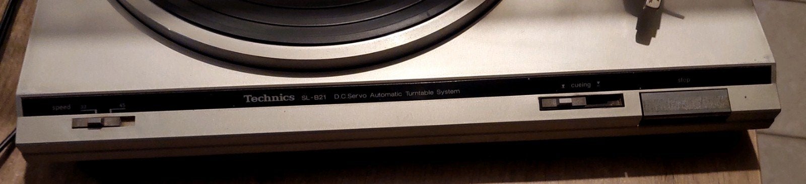 technics platen speler. gereserveerd (tlc), Enlèvement