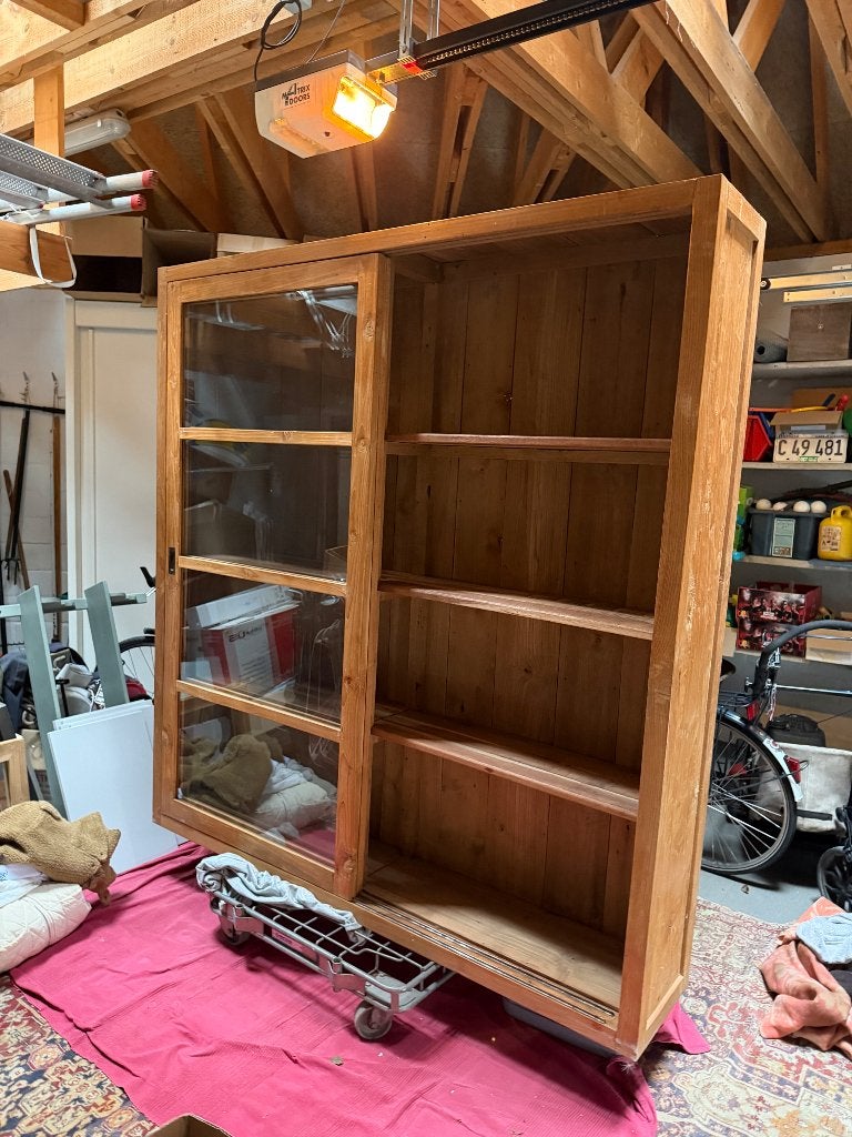 Boekenkast, Ophalen, 150 tot 200 cm, Teakhout, 150 tot 200 cm