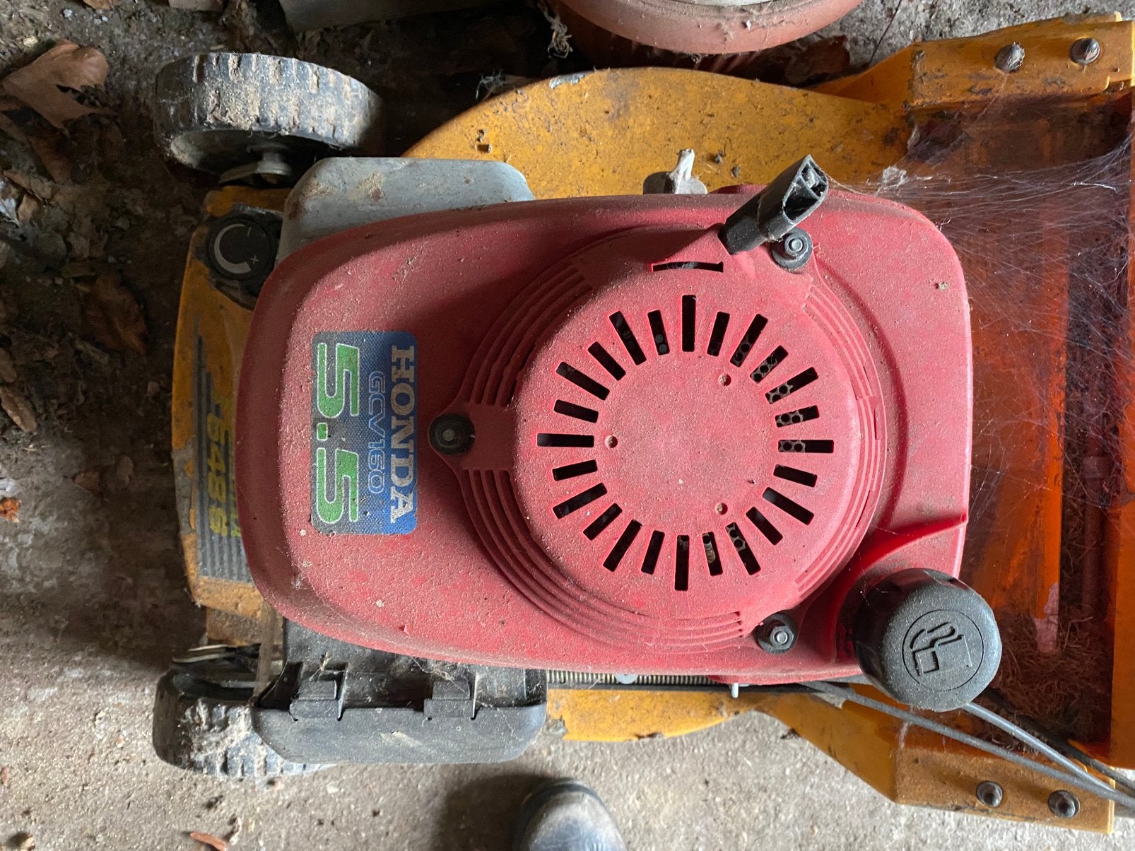 Grasmachine Honda, Jardin & Terrasse, Enlèvement, Utilisé, Tondeuses à gazon à essence