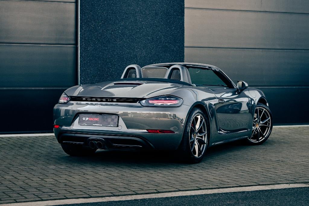 Porsche 718 Boxster 2.0 PDK chrono/sportuitlaat, Autos, Porsche, Cuir, Argent ou Gris, Euro 6, Entreprise