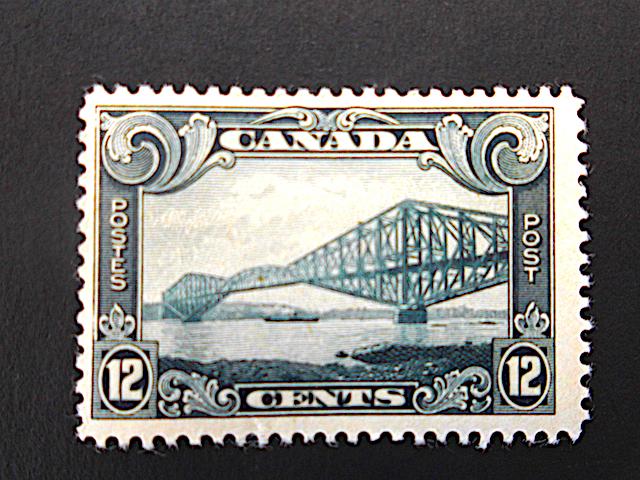 Canada 1928 : Brug Quebec YT 136** postzegel, Ophalen of Verzenden, Postfris, Noord-Amerika