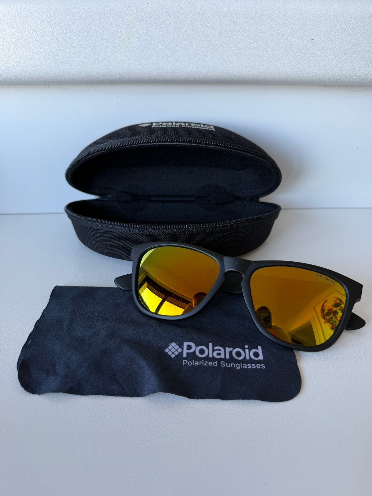 Polaroid te koop, Gebruikt, Zonnebril, Zwart, Ophalen
