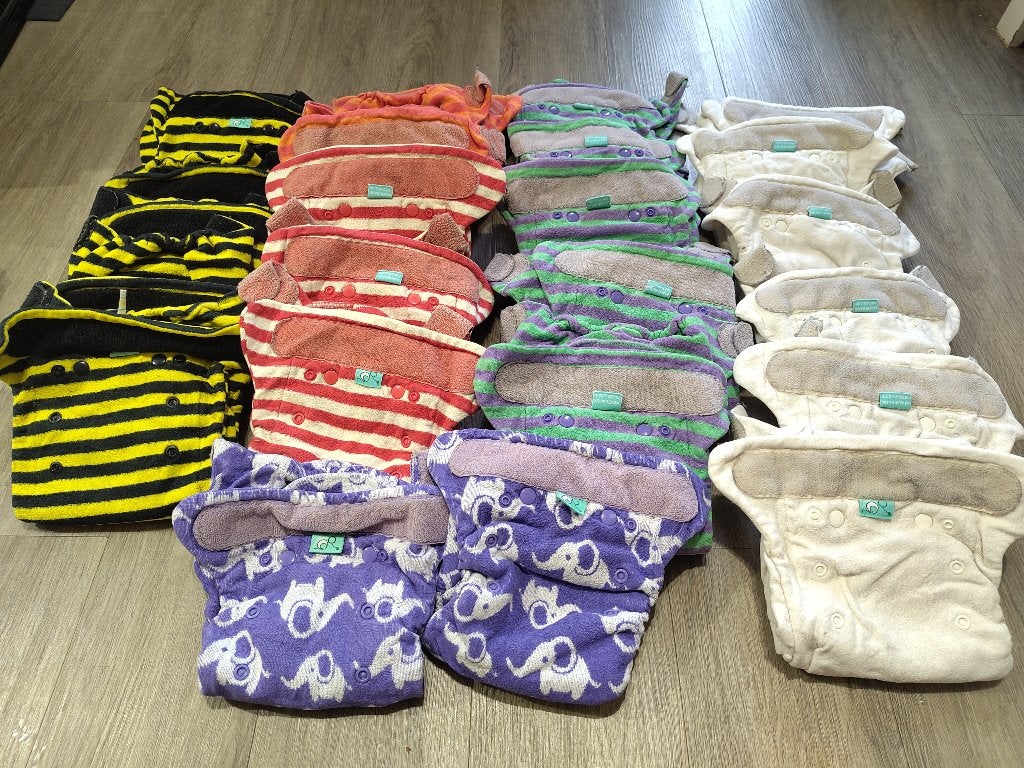 Wasbare luiers MAAT 2 (voor babies van +/- 6-16kg), Ophalen, Gebruikt, Overige typen, Overige merken