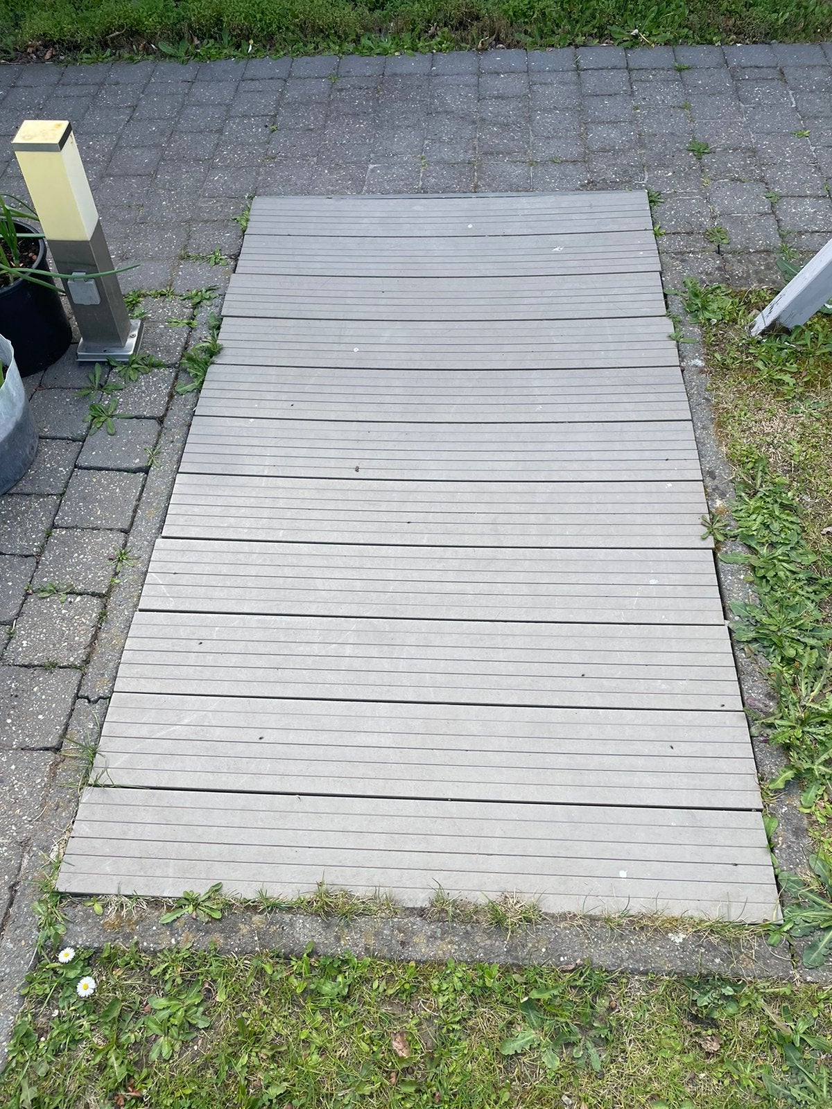 Terrasplanken, Tuin en Terras, Ophalen, Zo goed als nieuw