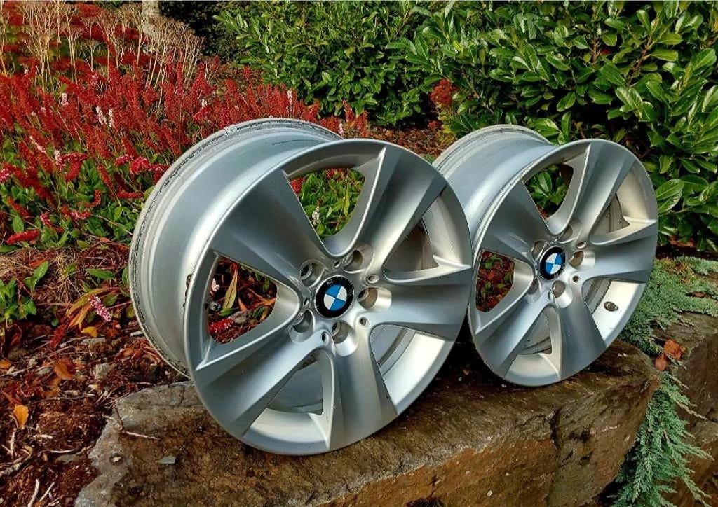 2 très belles jantes originales BMW 17" avec capteurs, Autos : Pièces & Accessoires, Pneus & Jantes, Enlèvement, Utilisé, 17 pouces