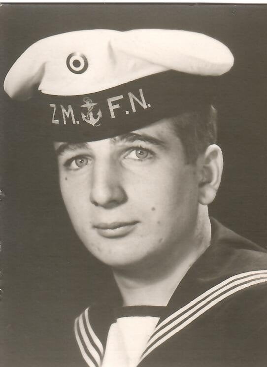 Matroos Guido van de Velde, legerdienst Nederland 19/9/1970, Verzamelen, Bidprentjes en Rouwkaarten, Ophalen of Verzenden