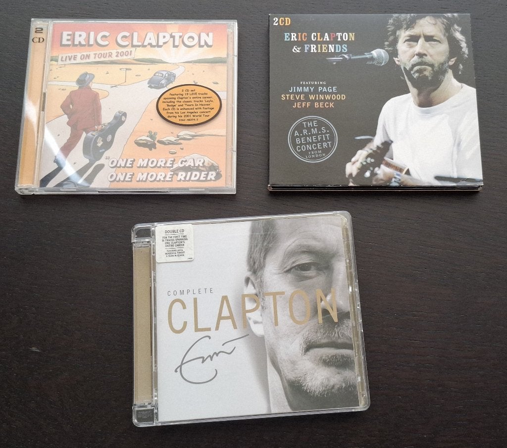 Eric Clapton - 3 CDs, Enlèvement ou Envoi, Comme neuf