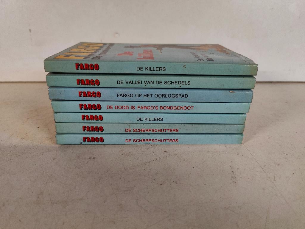 Lot pockets Fargo de revorverheld, Ophalen of Verzenden, Gelezen