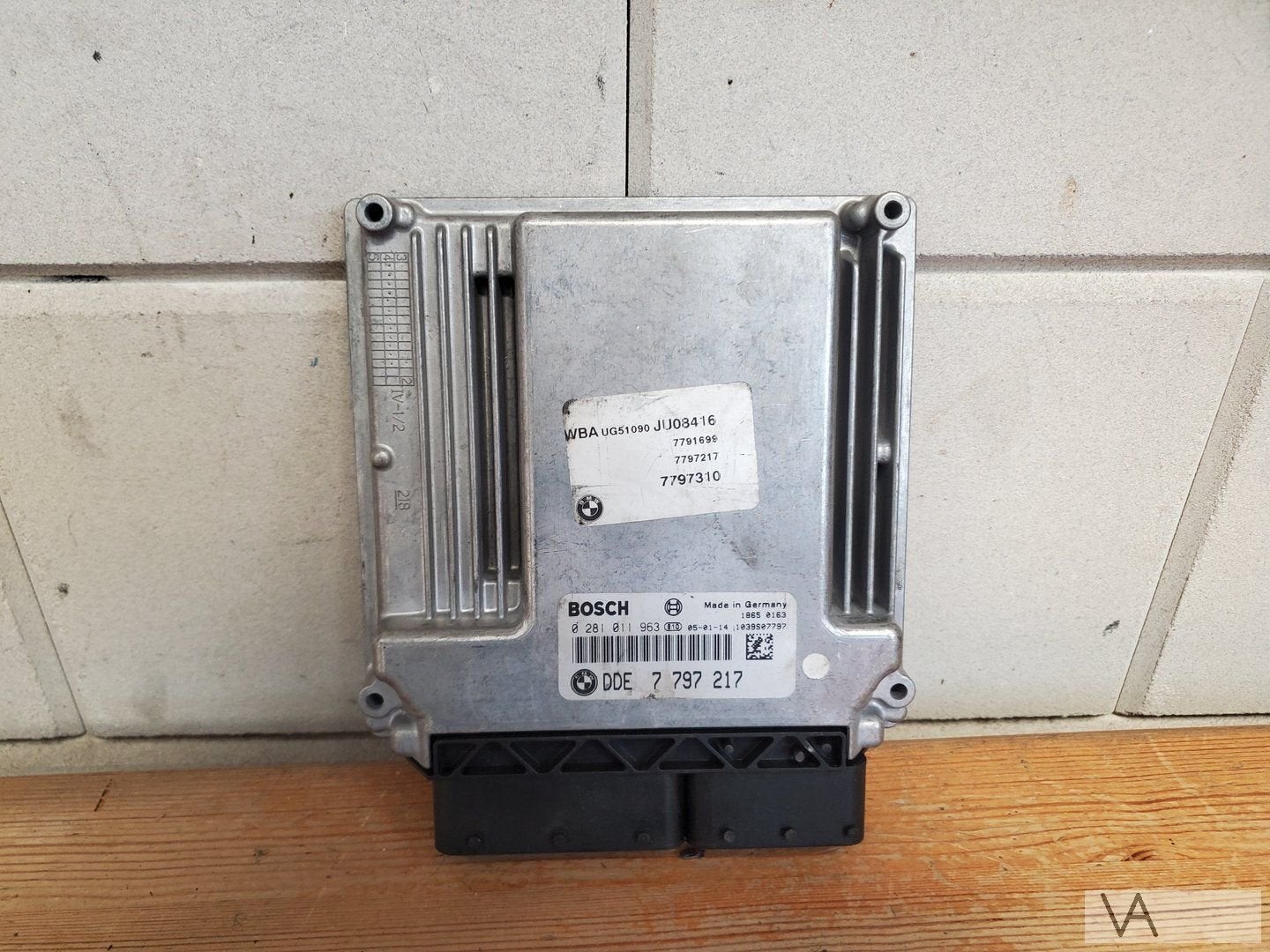 BMW 1 serie E87 2004 - 2008 ecu motorcomputer 120d 7797217, Gebruikt, -, -, Ophalen of Verzenden