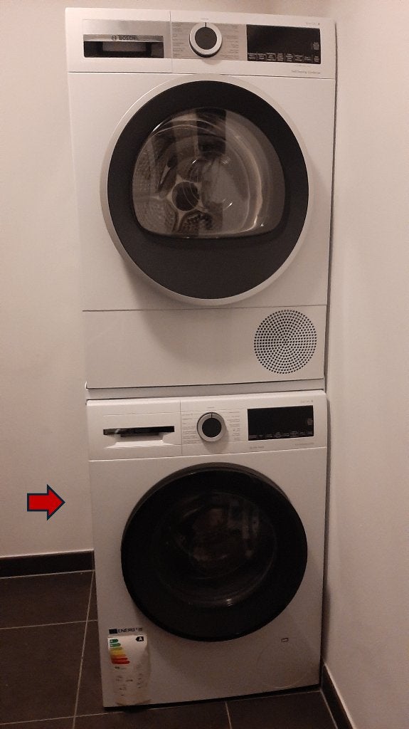 Lave-linge Bosch, Electroménager, 1200 à 1600 tours, Comme neuf, Chargeur frontal, Enlèvement