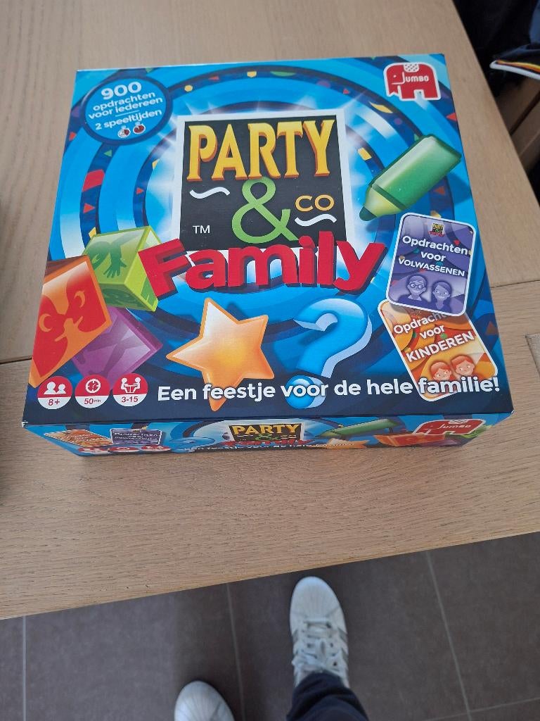 Gezelschapsspel Party & co family, Enlèvement, Utilisé, Jumbo